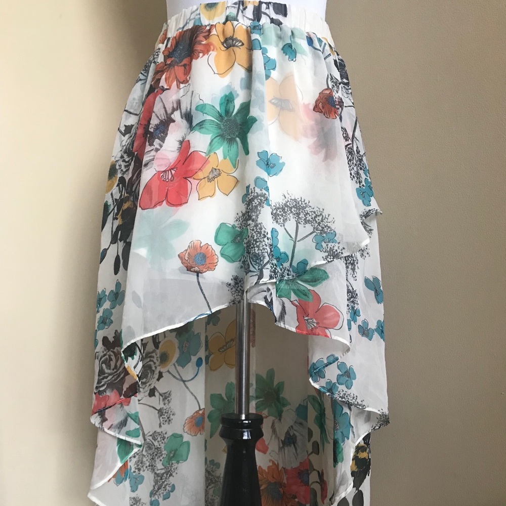 High low skirt